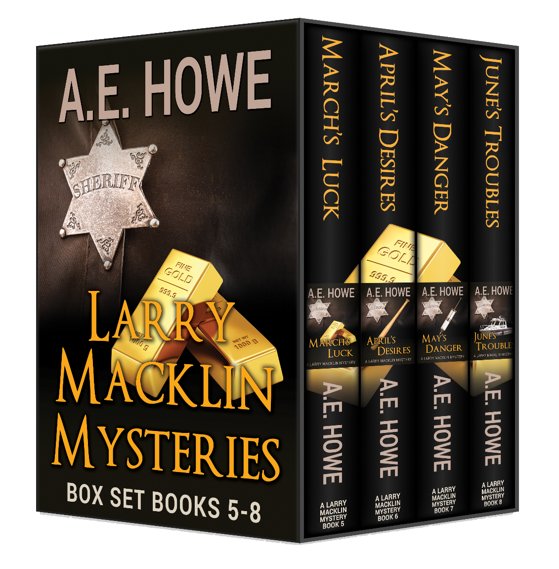 Larry Macklin Mysteries Box Set 2: Books 5-8