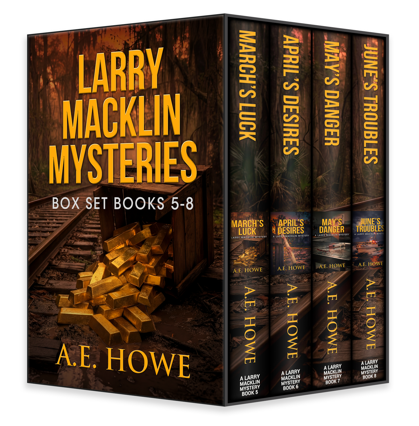Larry Macklin Mysteries Box Set 2: Books 5-8 (paperback)